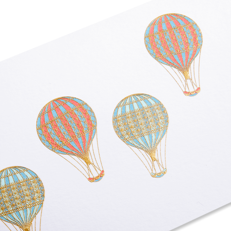 Hot Air Balloons Greeting Card