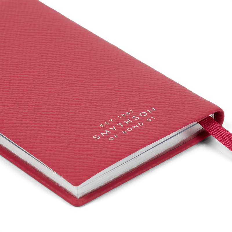 Smythson Smile Wafer Notebook in Panama