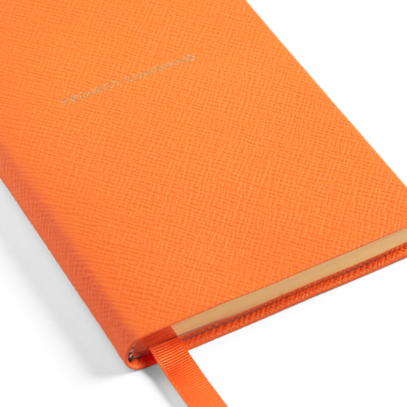 Smythson Smythson x Hunza G 'Project Sunshine' Chelsea Notebook in Panama