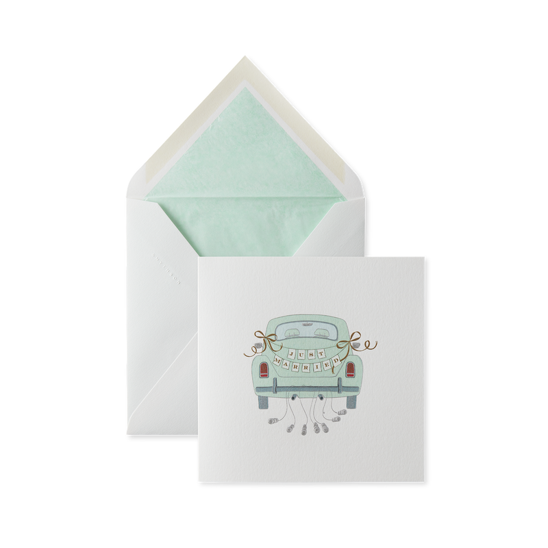Wedding Car Card