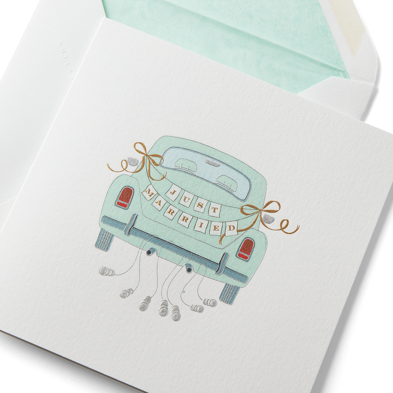 Wedding Car Card