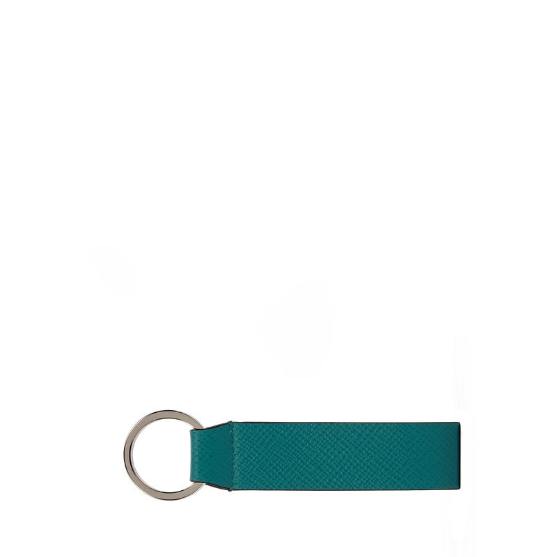 Keyring with Leather Strap in Panama