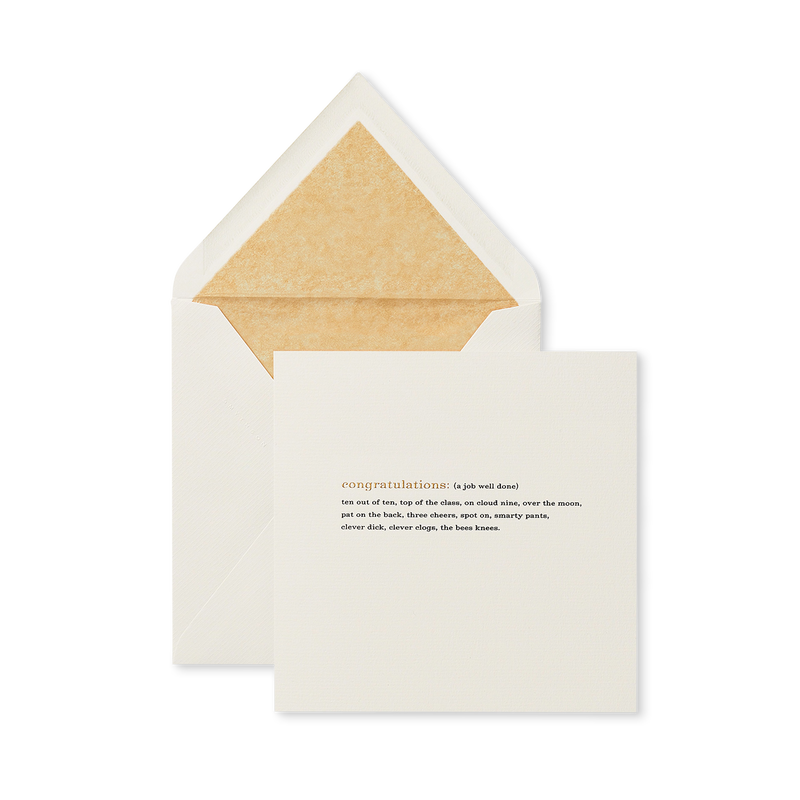 Congratulations Expressions Card