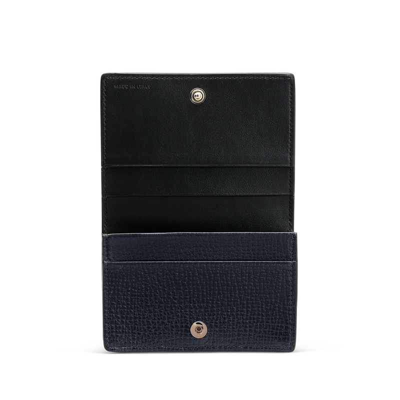 Folded Card Case with Snap Closure in Ludlow