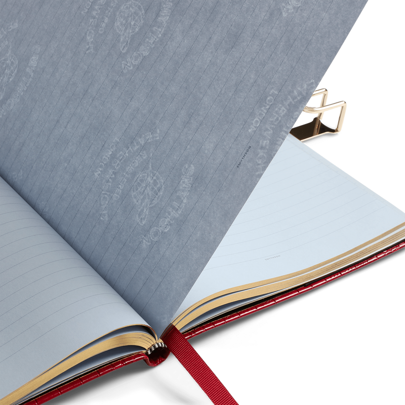 Portobello Notebook with Slide Closure in Mara
