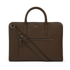 Ultra Slim Briefcase with Zip Front in Ludlow