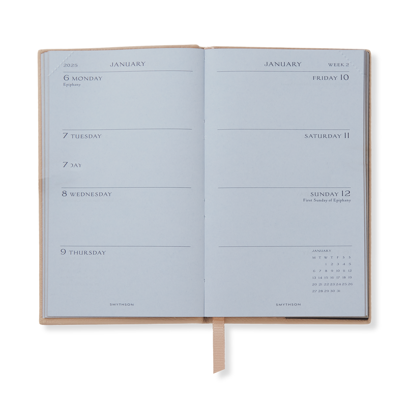 2025 Panama Weekly Diary with Pocket