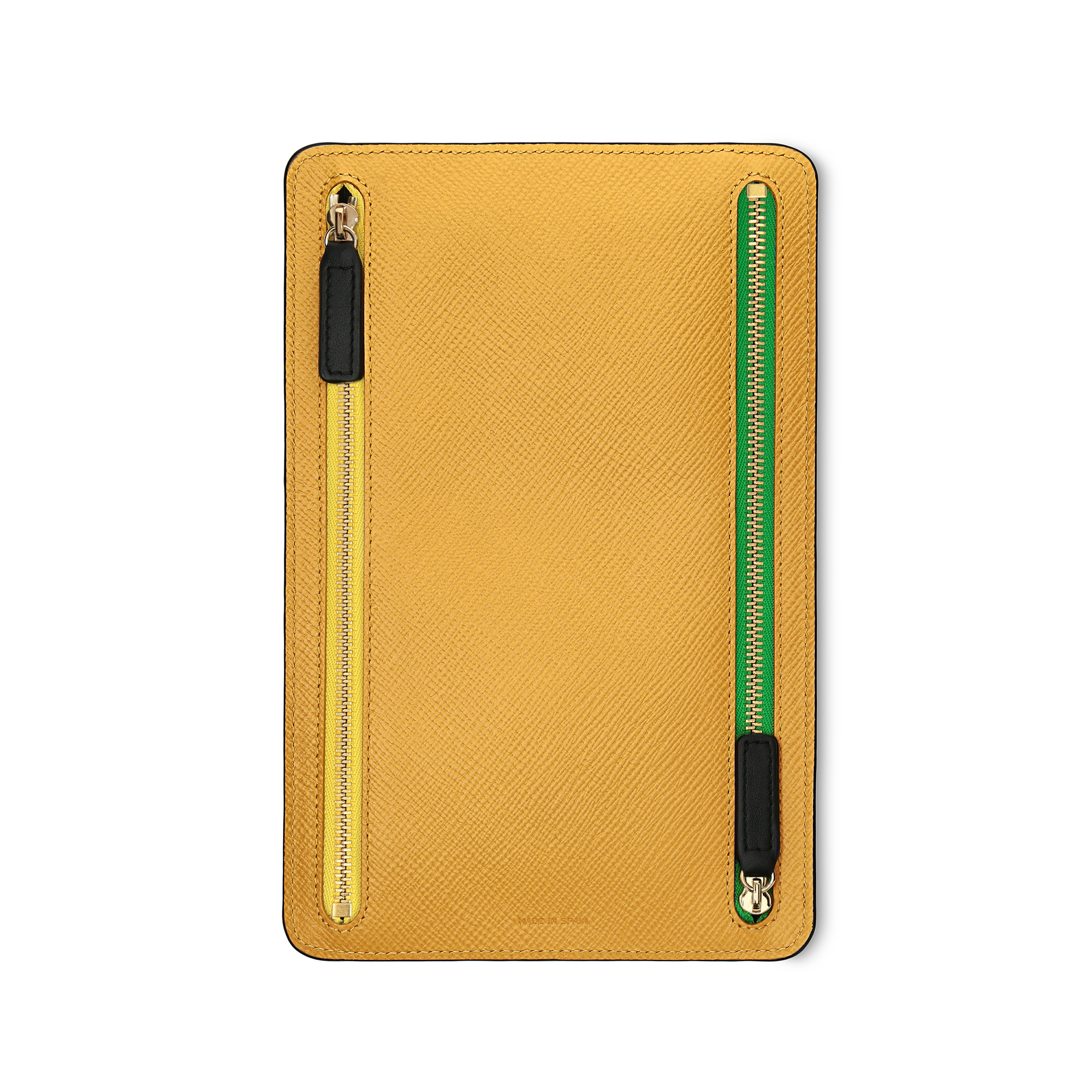 Multi-Zip Case in Mustard
