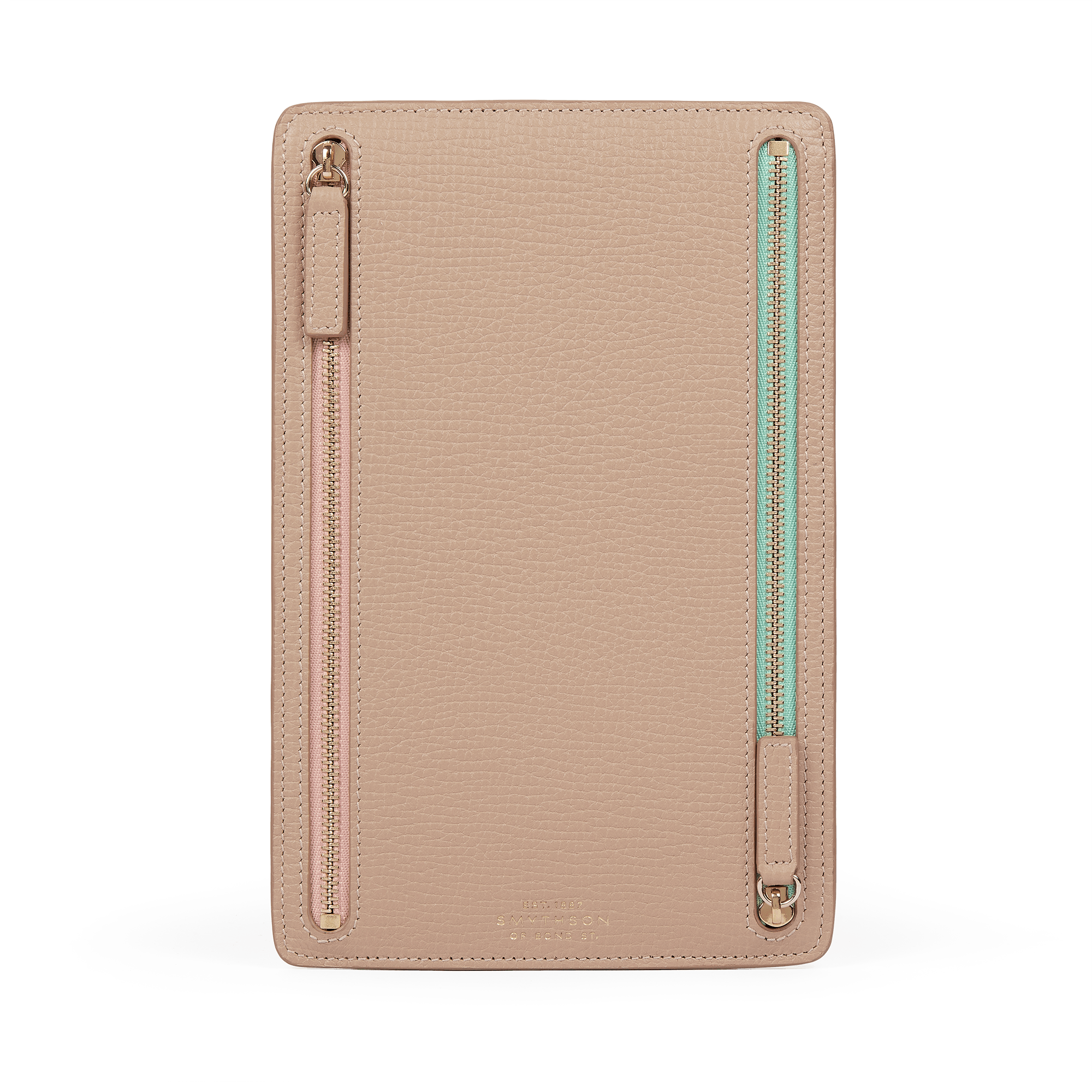 Multi-Zip Case in Beige