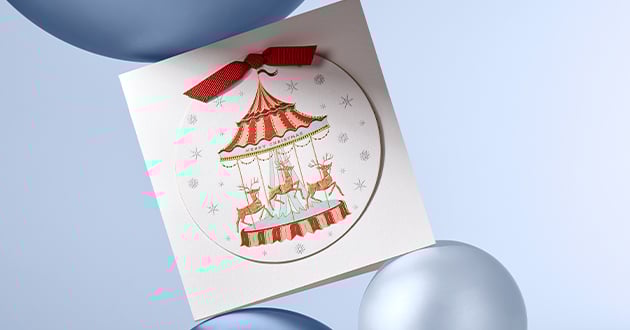 Einzelne Weihnachtskarte Einzelne Weihnachtskarte