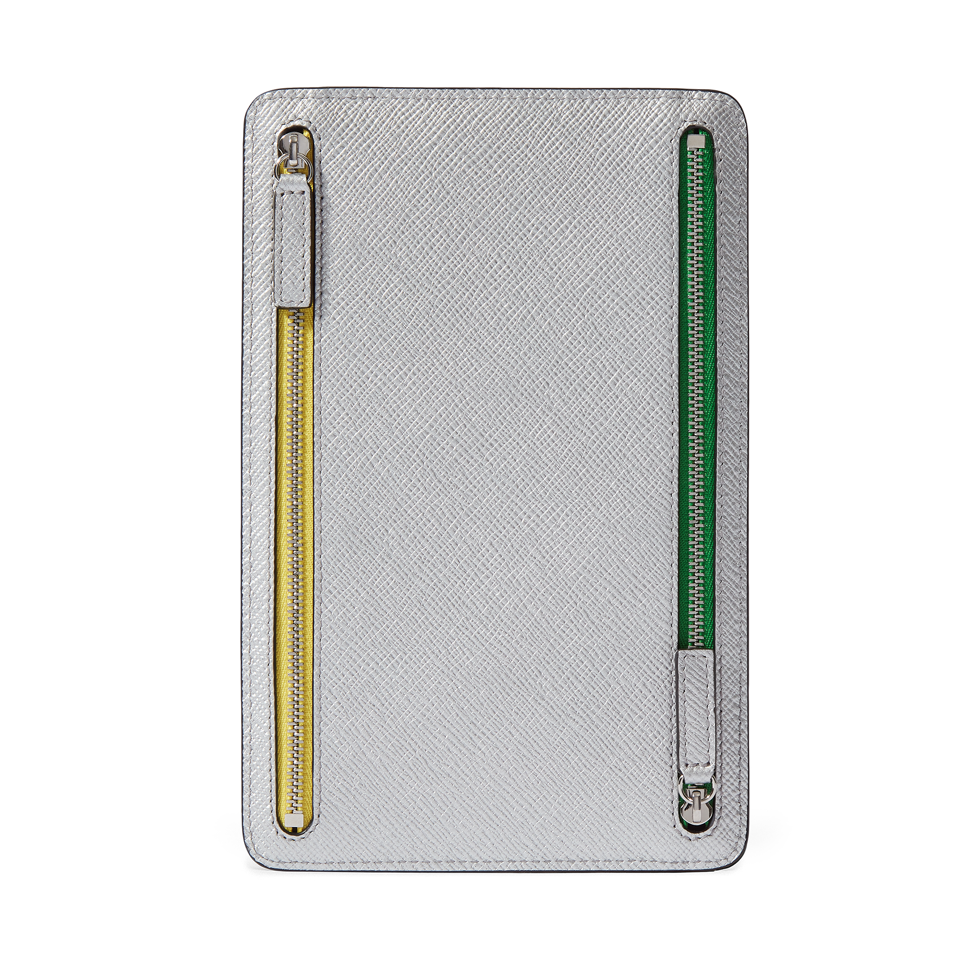 Multi-Zip Case in Silver
