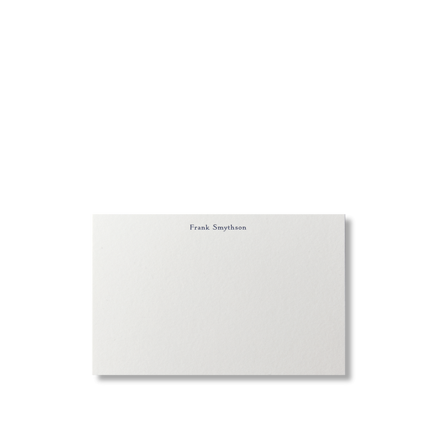 Kings Correspondence Card with Name