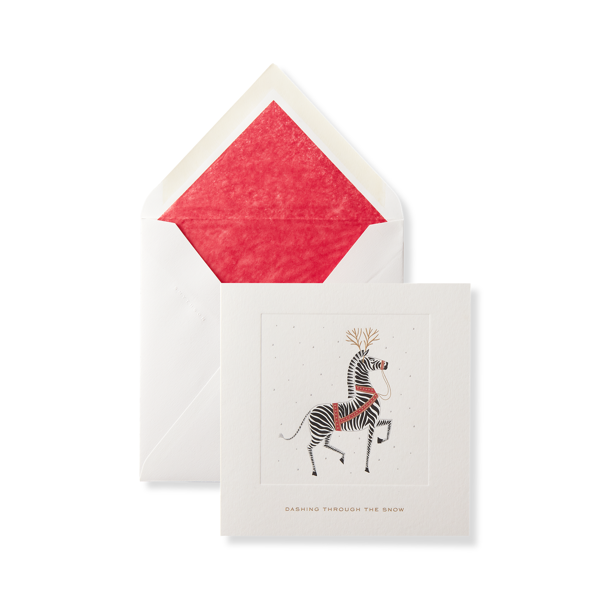 Zebra Christmas Card Set