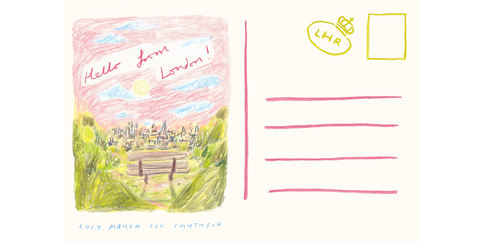 Lucy Mahon landscape postcards